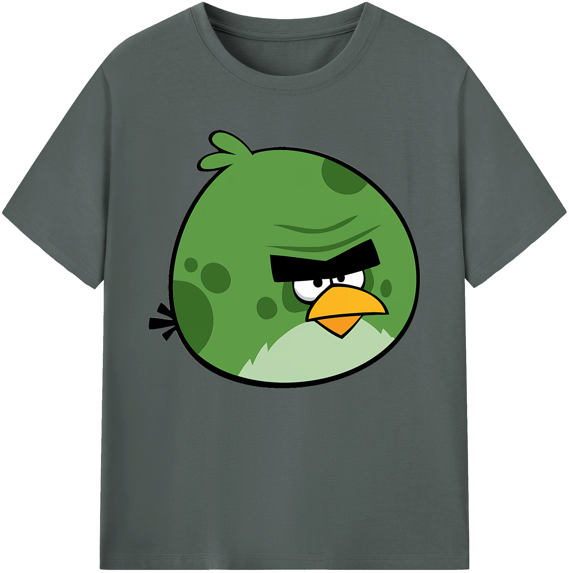 （画像用） Angry Birds アングリーバード 綿100％ メンズ半袖Tシャツ｜肌触りやわらか＆通気性
